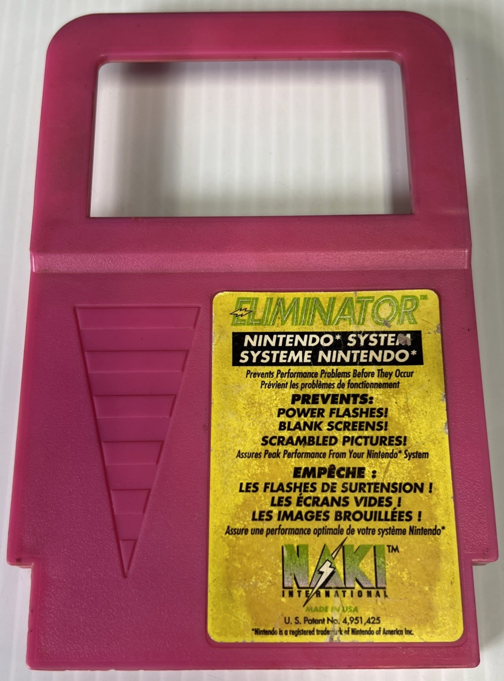 Nintendo NES The Eliminator Nintendo System Cleaner NAKI