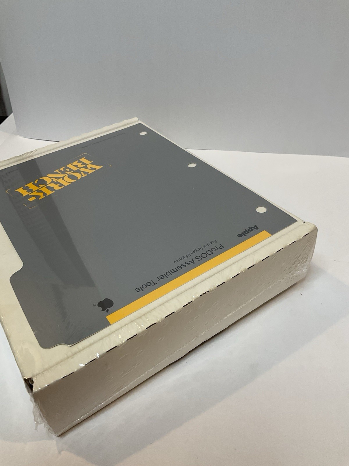 Apple II WORKBENCH A2W0013 ProDOS Assembler Tools Manuals/Software Sealed OEM