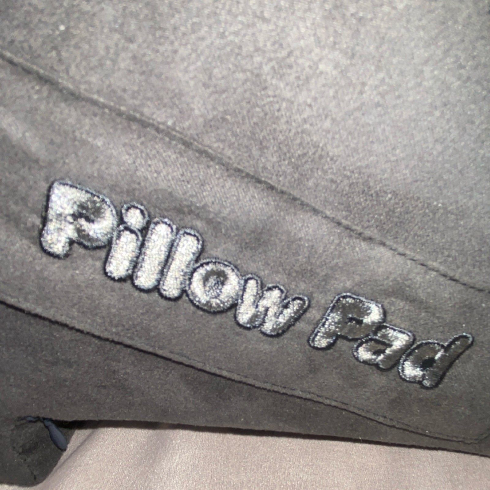 Pillow Pad Tablet Pillow Stand Freestanding Black Fabric Holder