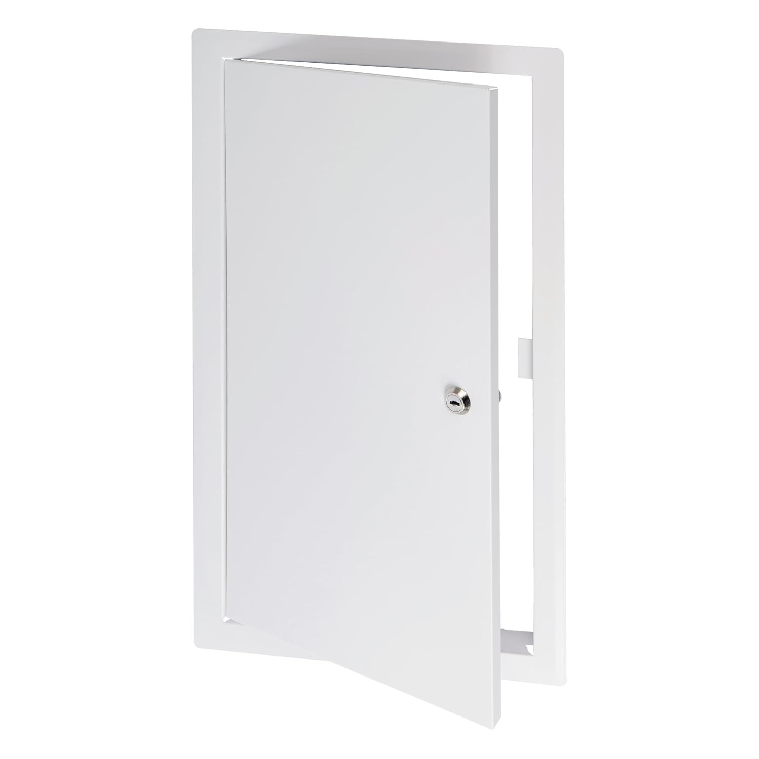 10" x 20" White Metal Lockable Access Panel - Wall Access Panel for Drywall