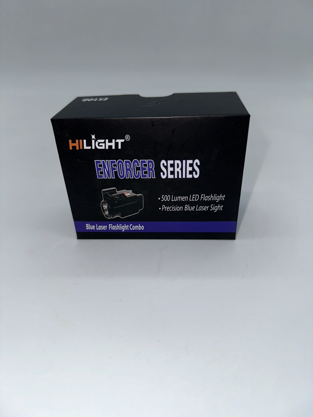 HILIGHT Enforcer Series Tactical LED Flashlight and Blue Laser Combo