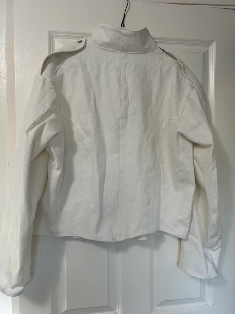 White Bull Denim Shell Jacket ,Civil War, Mexican War, Summer Version