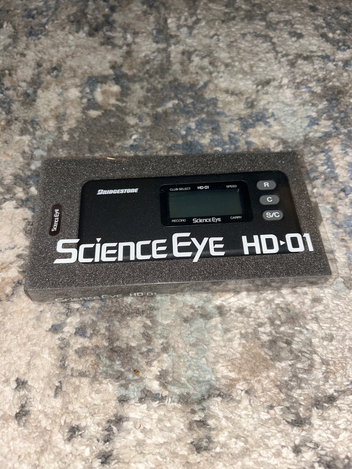 BRIDGESTONE Science Eye HD-01 Golf Club Head Speed Meter Launch Monitor