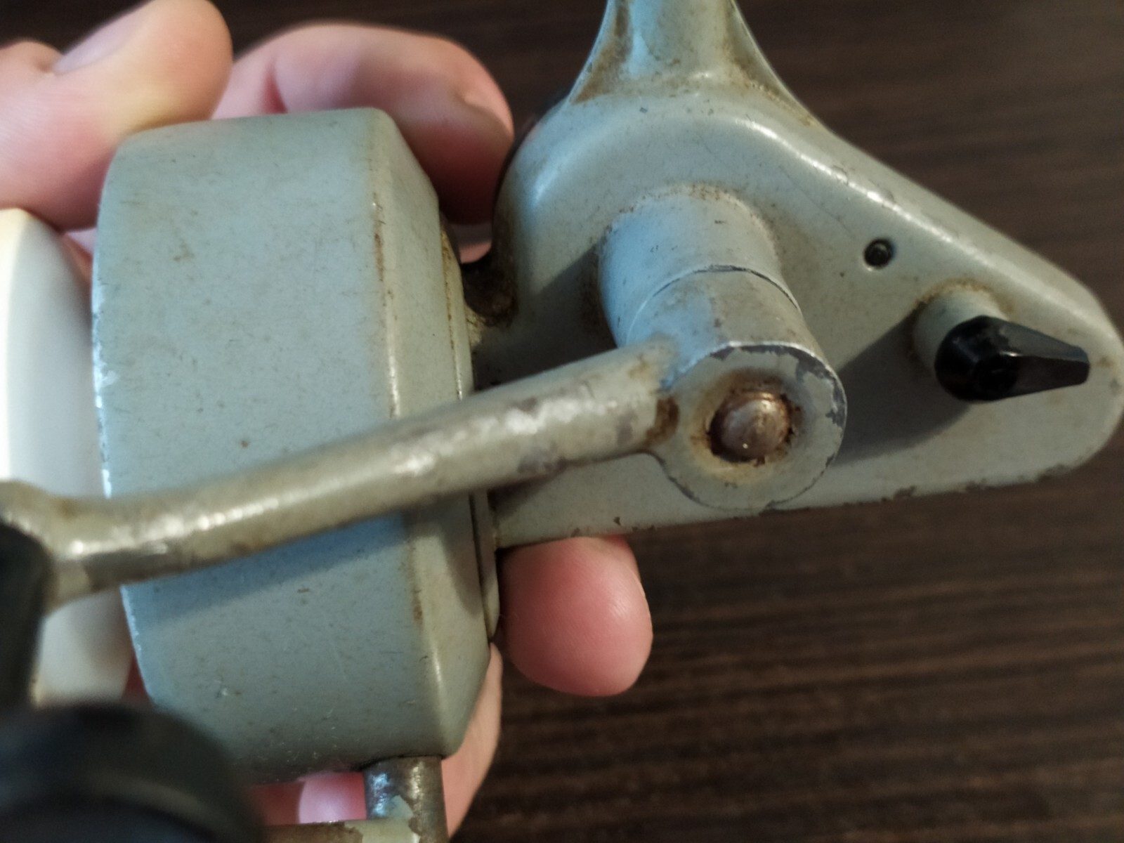 Fishing Vintage Soviet Spinning Metal Reel Fishing Tackle Made in USSR