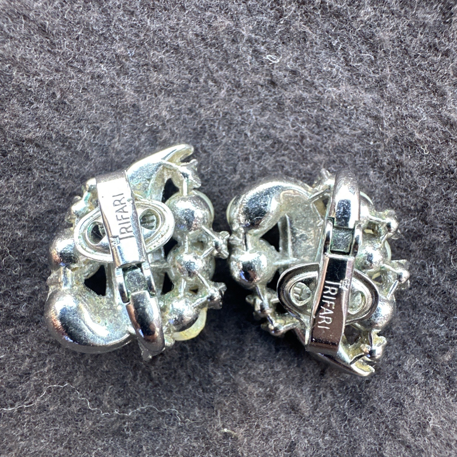 Trifari Clip-on Earrings
