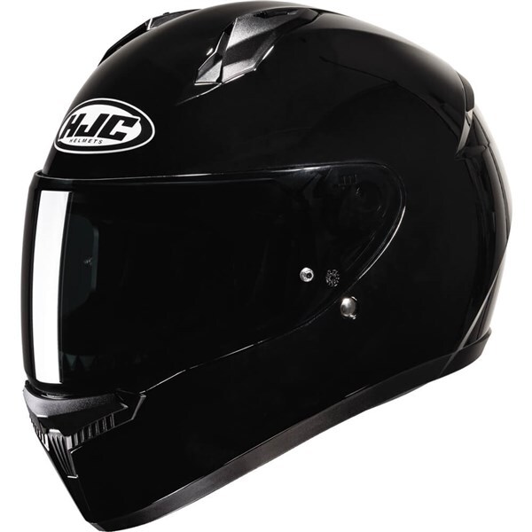 HJC C10 Full Face Motorcycle Helmet | Black | DOT Certified
