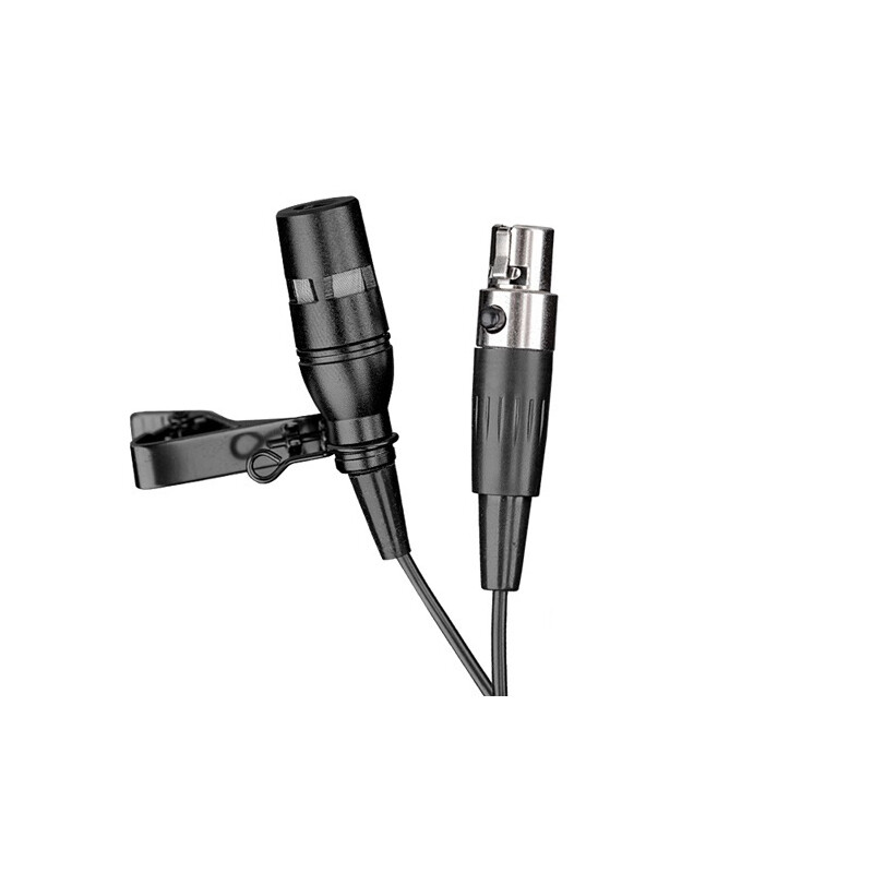 Lapel Microphone for shure wl184 Clip-on Collar Unidirectional Live Speech Vocal