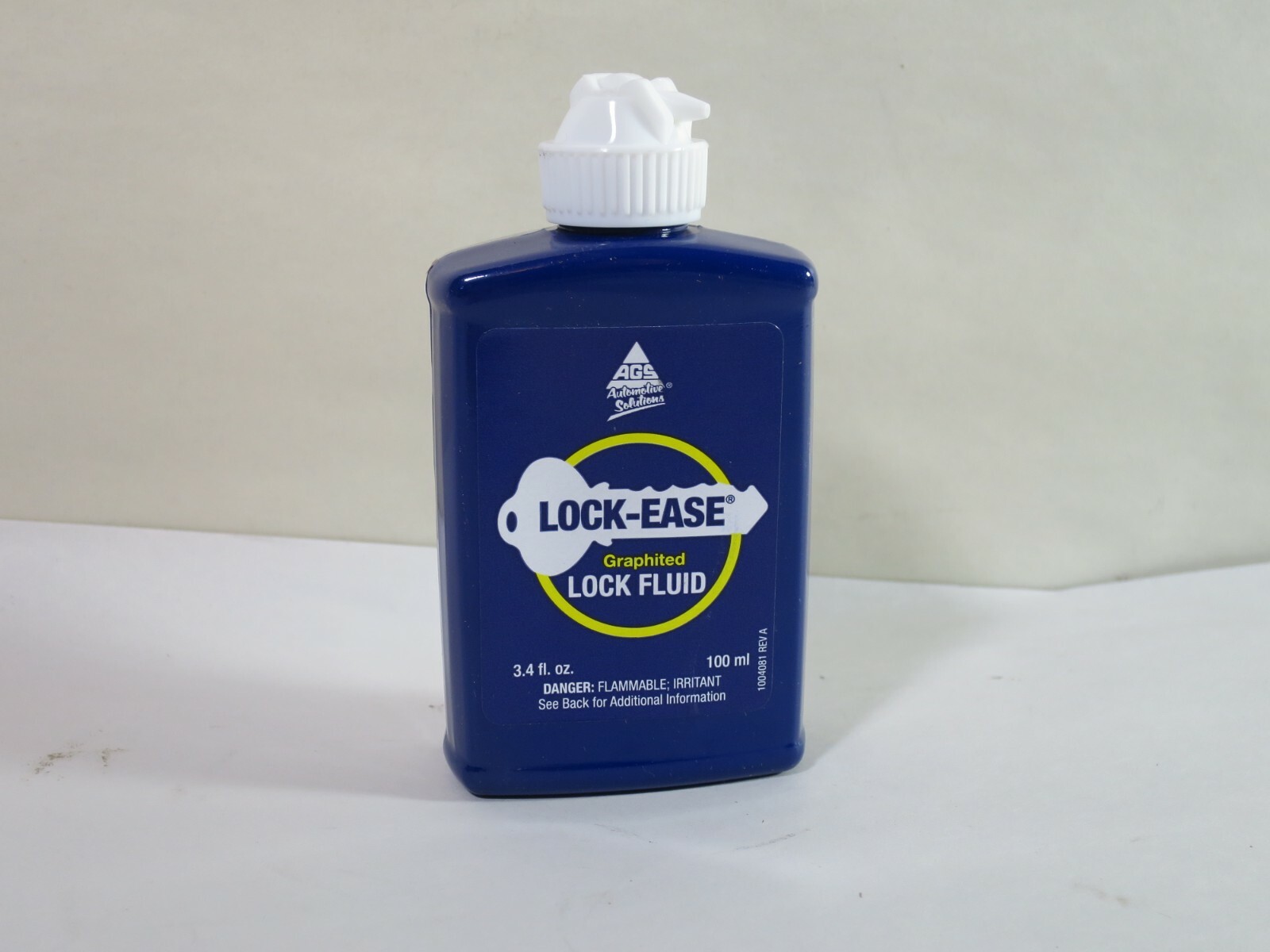 AGS Lock-Ease Graphited Lock Fluid 3.4oz. Makes Locks Work Better