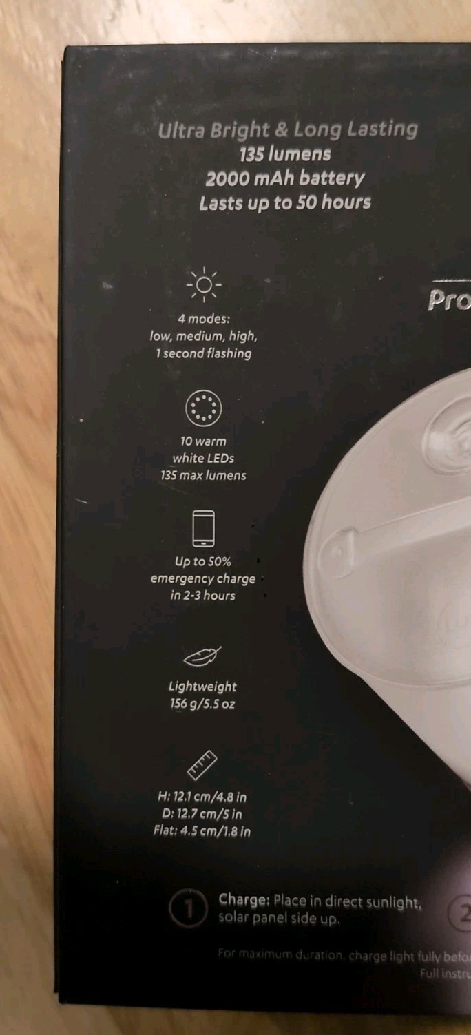 MPOWERD Luci Lux Pro Series Mobile Open Box