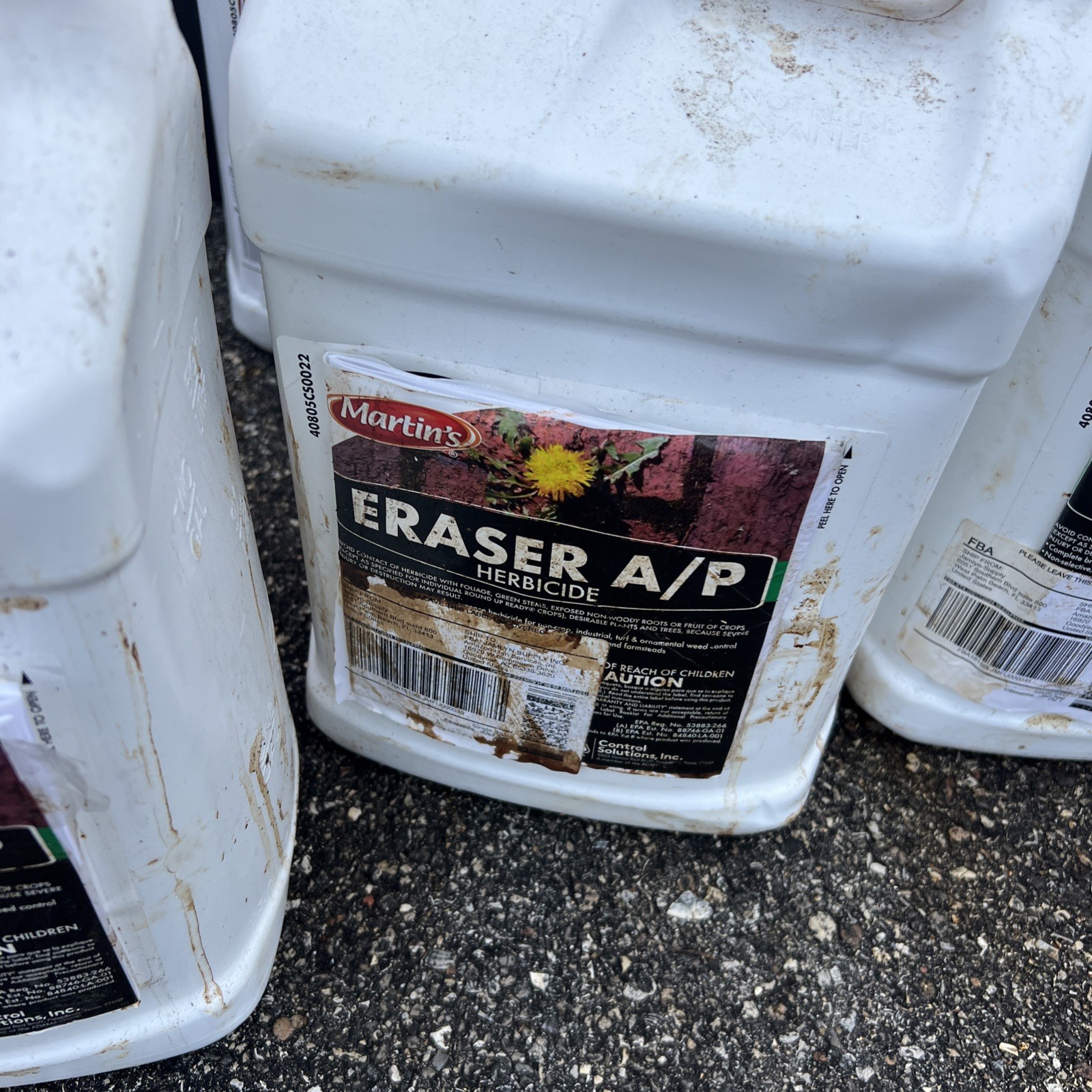 Eraser A/P 2.5 Gallons - 41% Glyphosate + Surfactant Post-emergence Weed Control