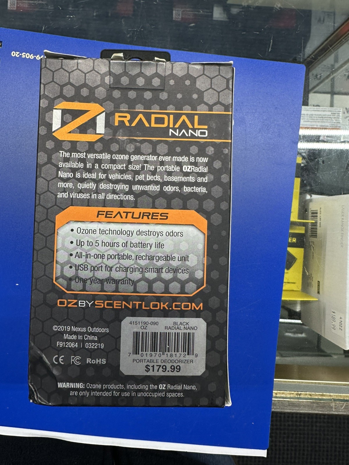 OZ RADIAL NANO BRAND NEW IN PACKAGE