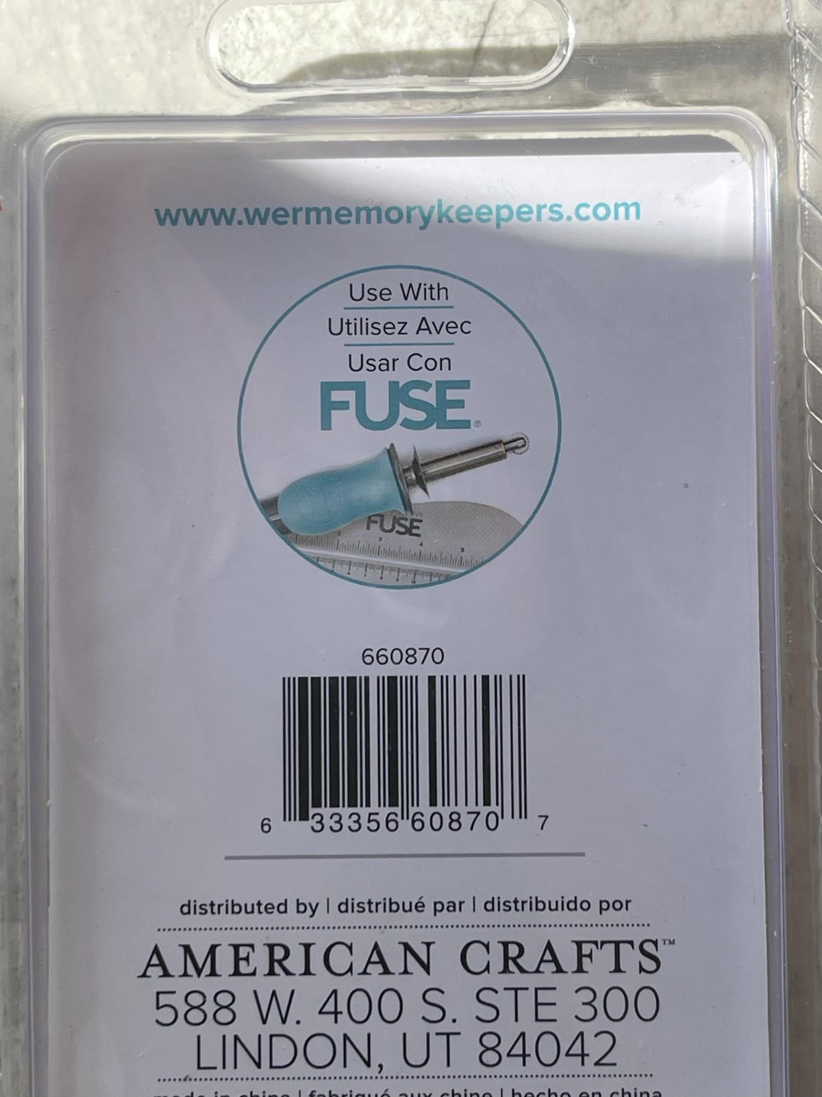 We R Memory Keepers FUSE Tool Decorative & Cutting Tips Accessory Pack 660870