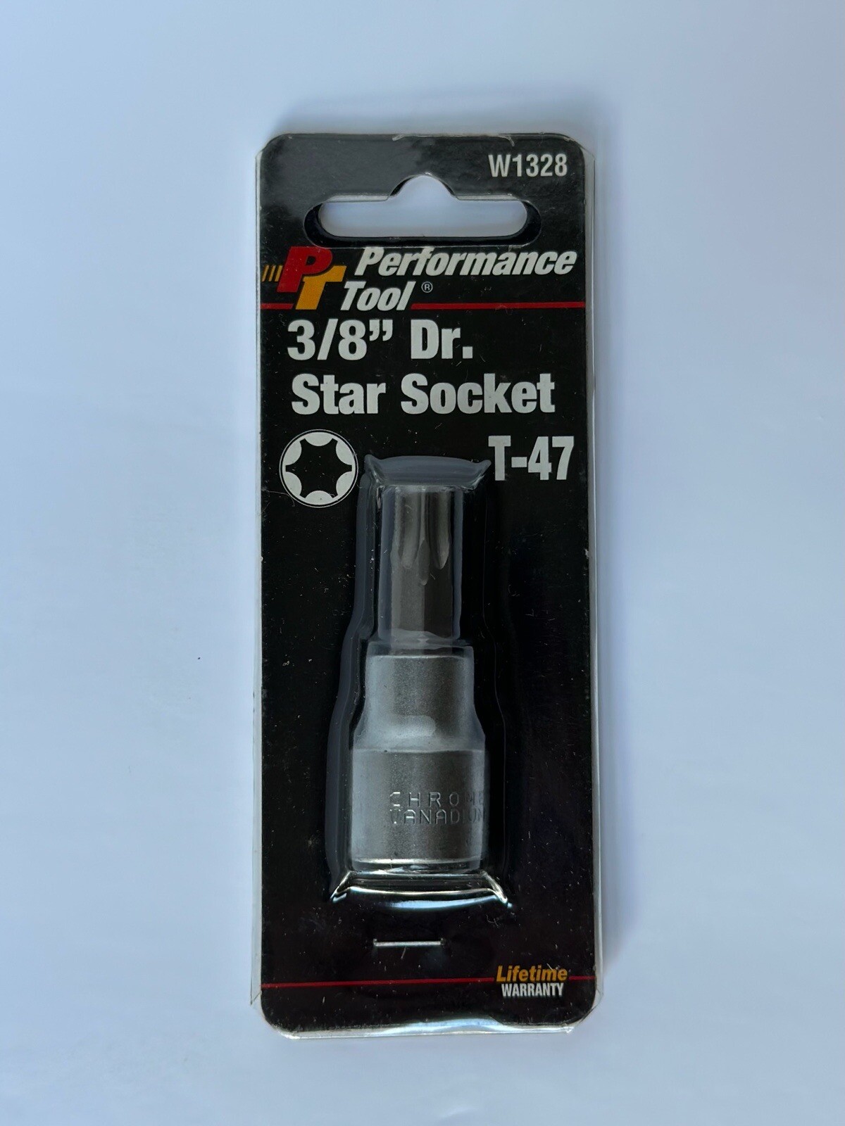 Performance Tool - [T-47]  (3/8" Drive) Torx Star Bit Socket (Part # W1328)