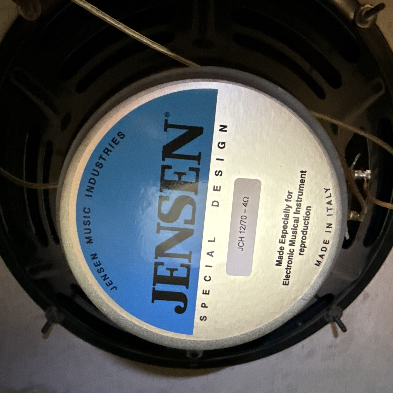 Jensen Speakers 12 inch 4 Ohms Made in Italy (2 available)