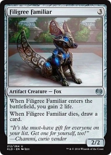 FILIGREE FAMILIAR X 4 - KALADESH - MTG - Reg - NM
