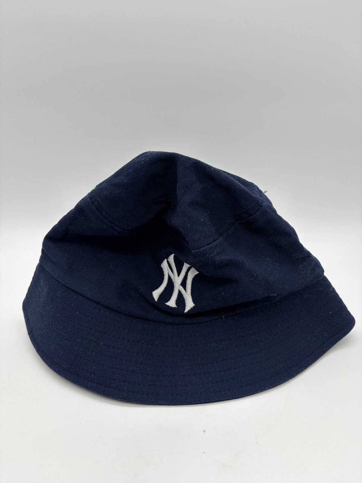 New York Yankees Bucket Hat 100% Cotton Embroidered Logo "NY" - H1