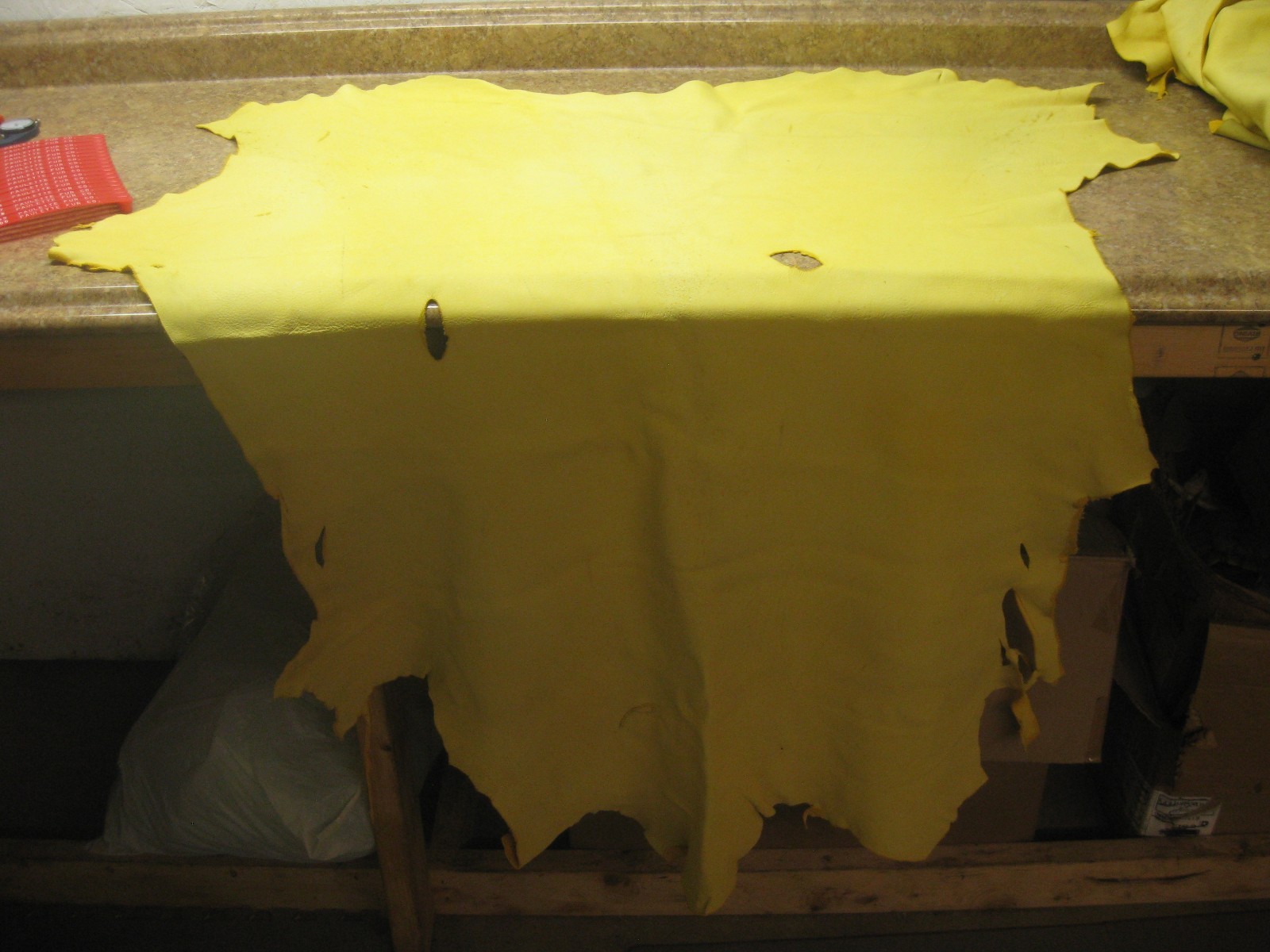 Top Grain Deer Leather Butter #2 & 3 # 00005183 row 87