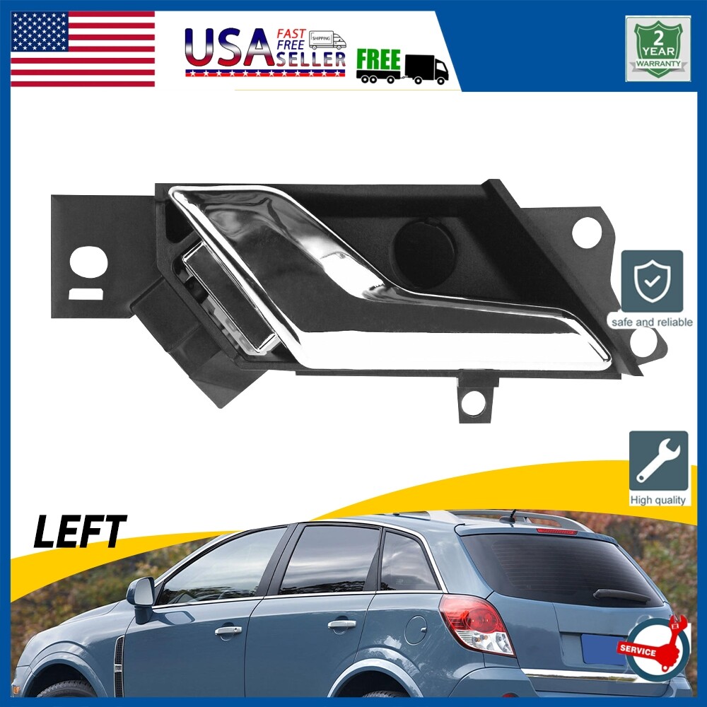 Door inner handle chrome driver side for 2012 2013 2014 2015 chevy captiva sport