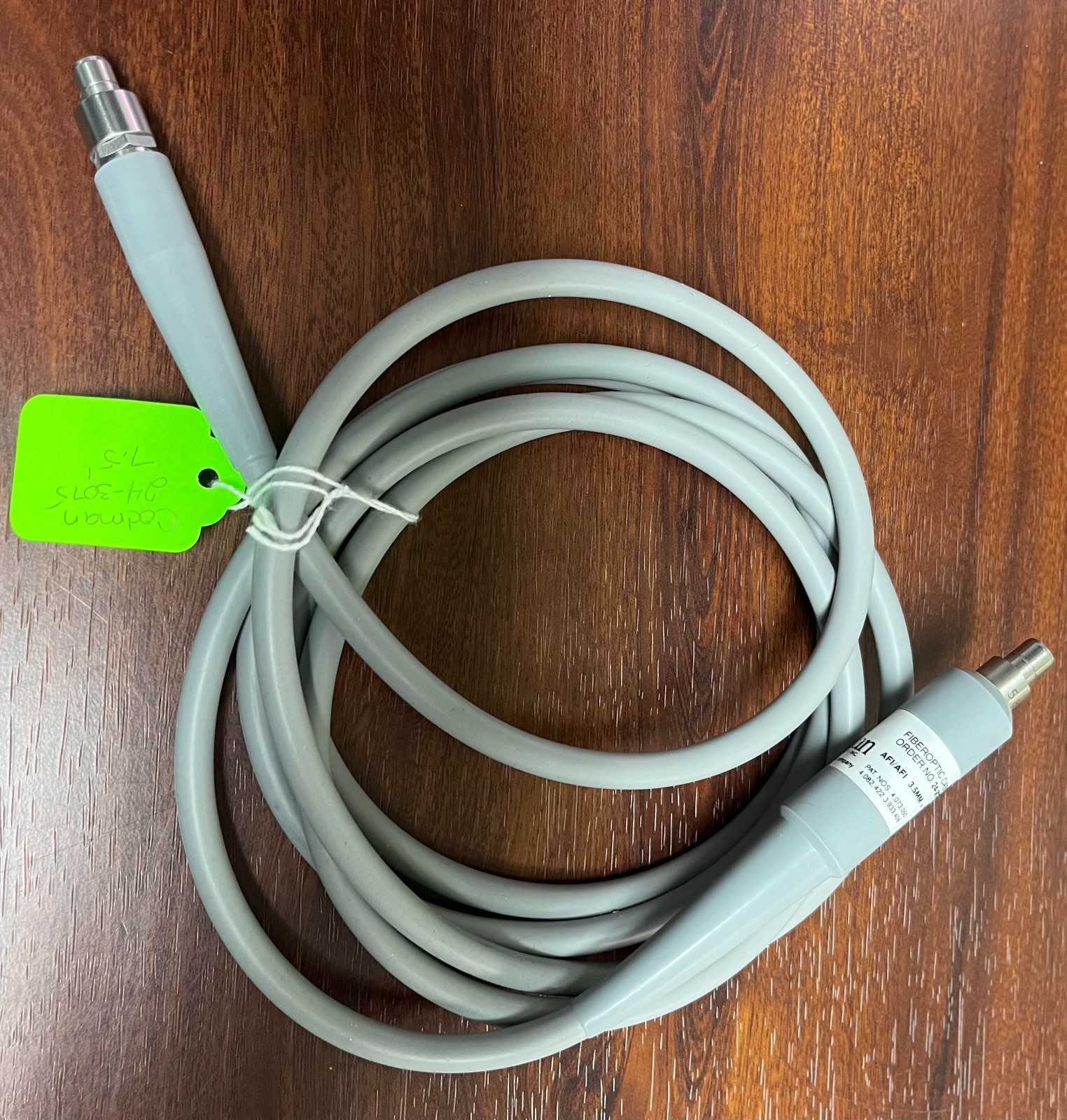 Codman 24-3075 Fiber Optic Cable- Excellent Working Condition with warranty