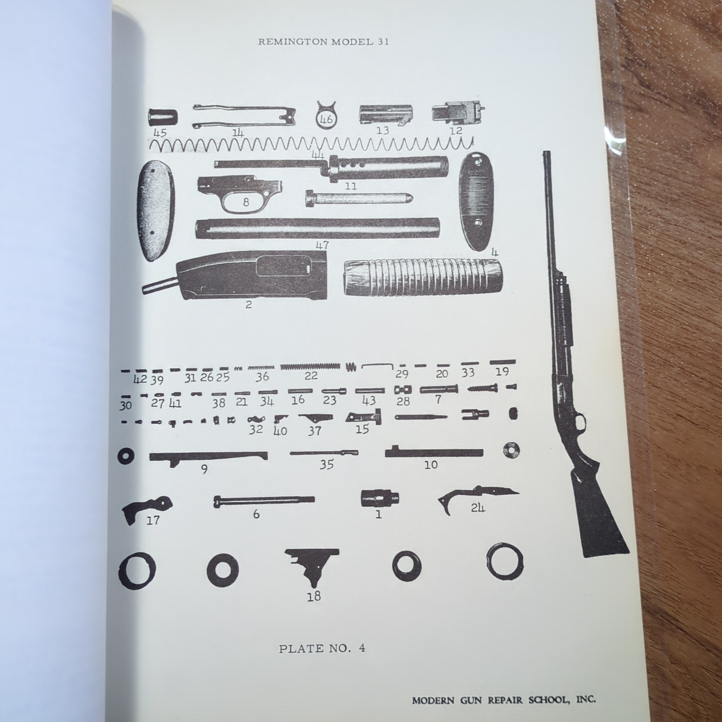 Vintage Modern Gun Repair School Course Lesson 3 Remington Model 31 Shotgun