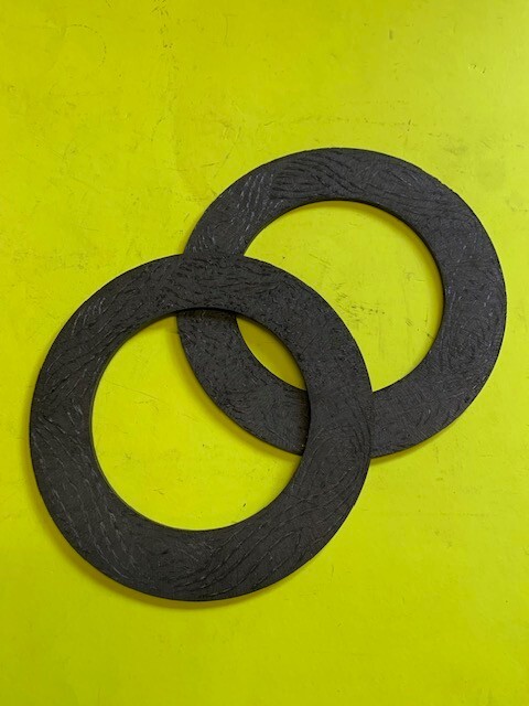 1 pair slip clutch friction discs 6 1/4" OD, 4" ID, .125" thick for Woods 7280+