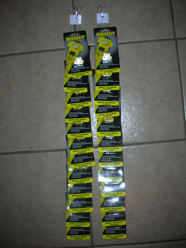 24 Magnatip Magnetic Tape Measure Attachments - For 1" Wide - New!!!!!!!!!