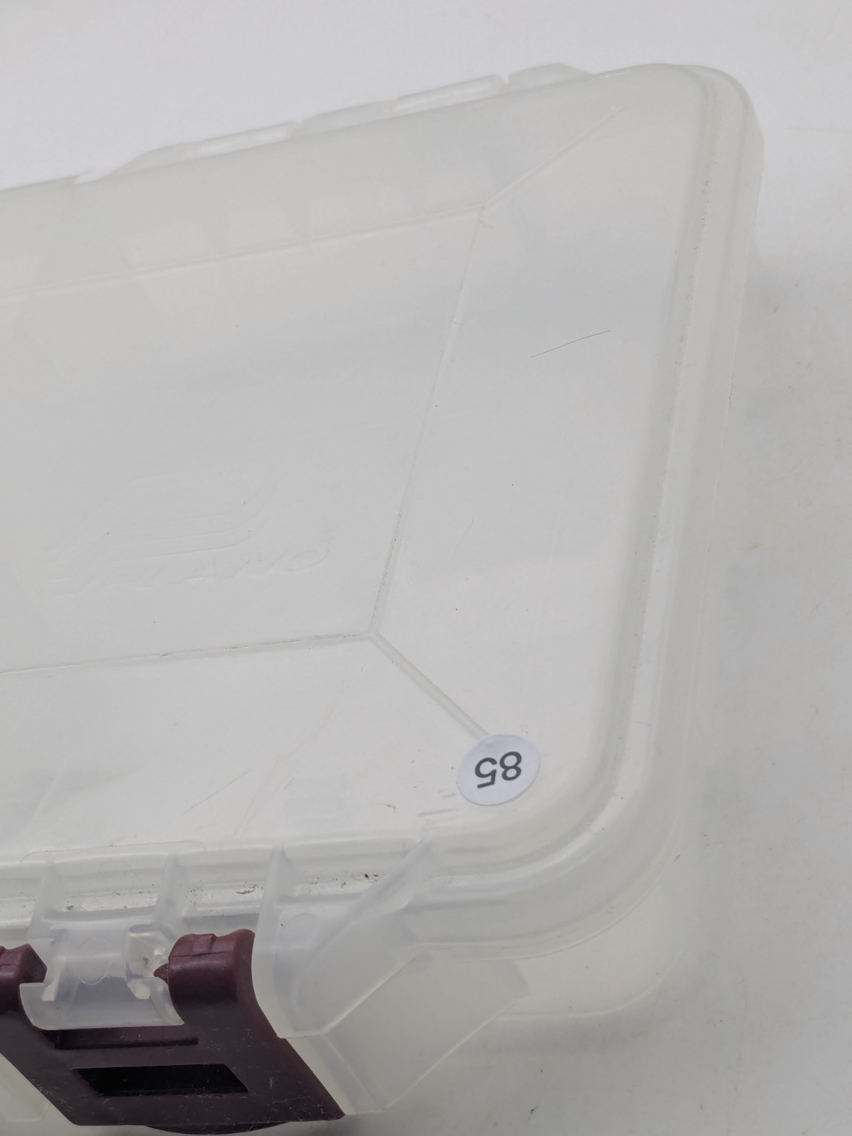 3 Clear Plastic Adjustable Storage Organizer Utility Craft Tackle Boxes 10.75"