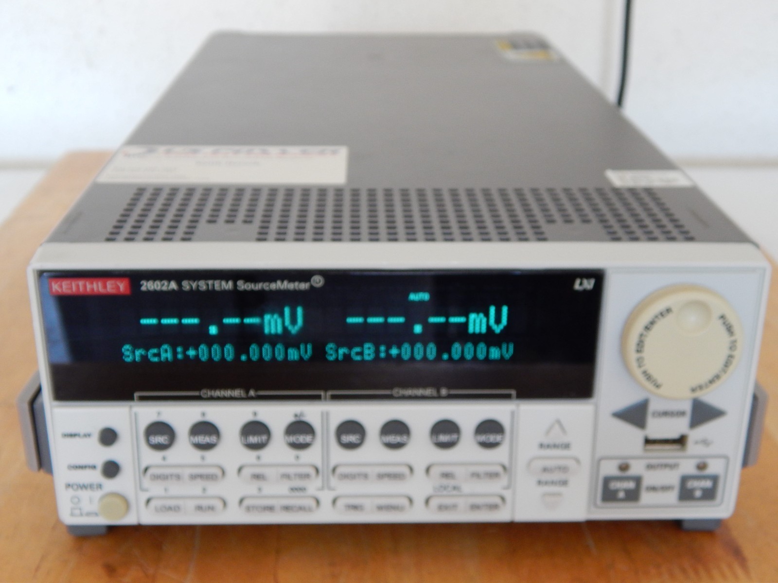 Keithley 2602A SYSTEM SourceMeter 2 Channel SMU Source Measure