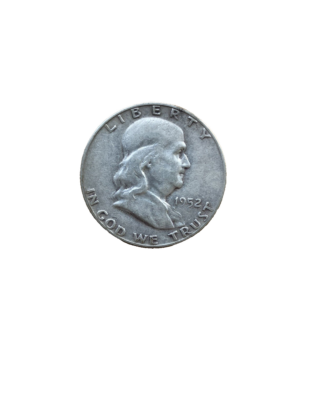 1952-S 50C Franklin Half Dollar