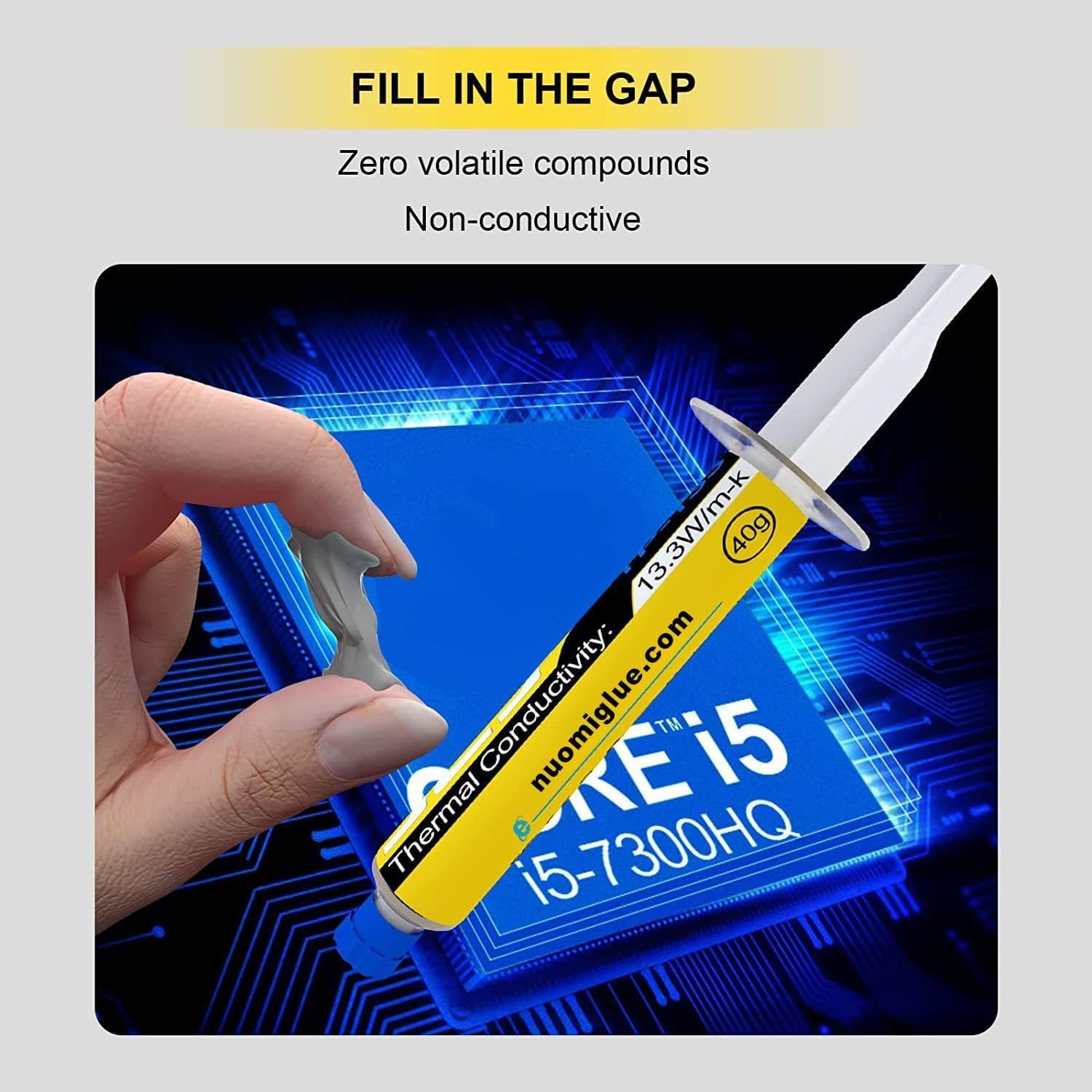 Broad Compatibility Thermal Paste - Easy to Apply, Durable