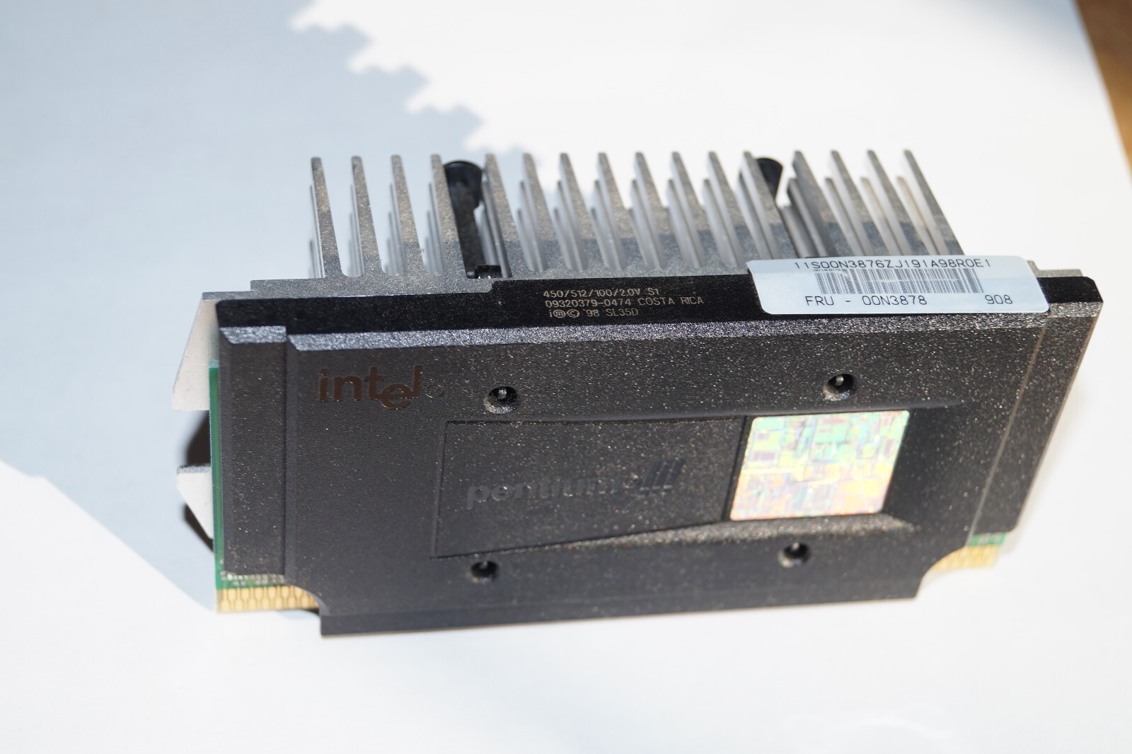 intel SL35D Pentium III 450 MHz 450/512/100/2.0V S1 Slot-1 CPU Processor