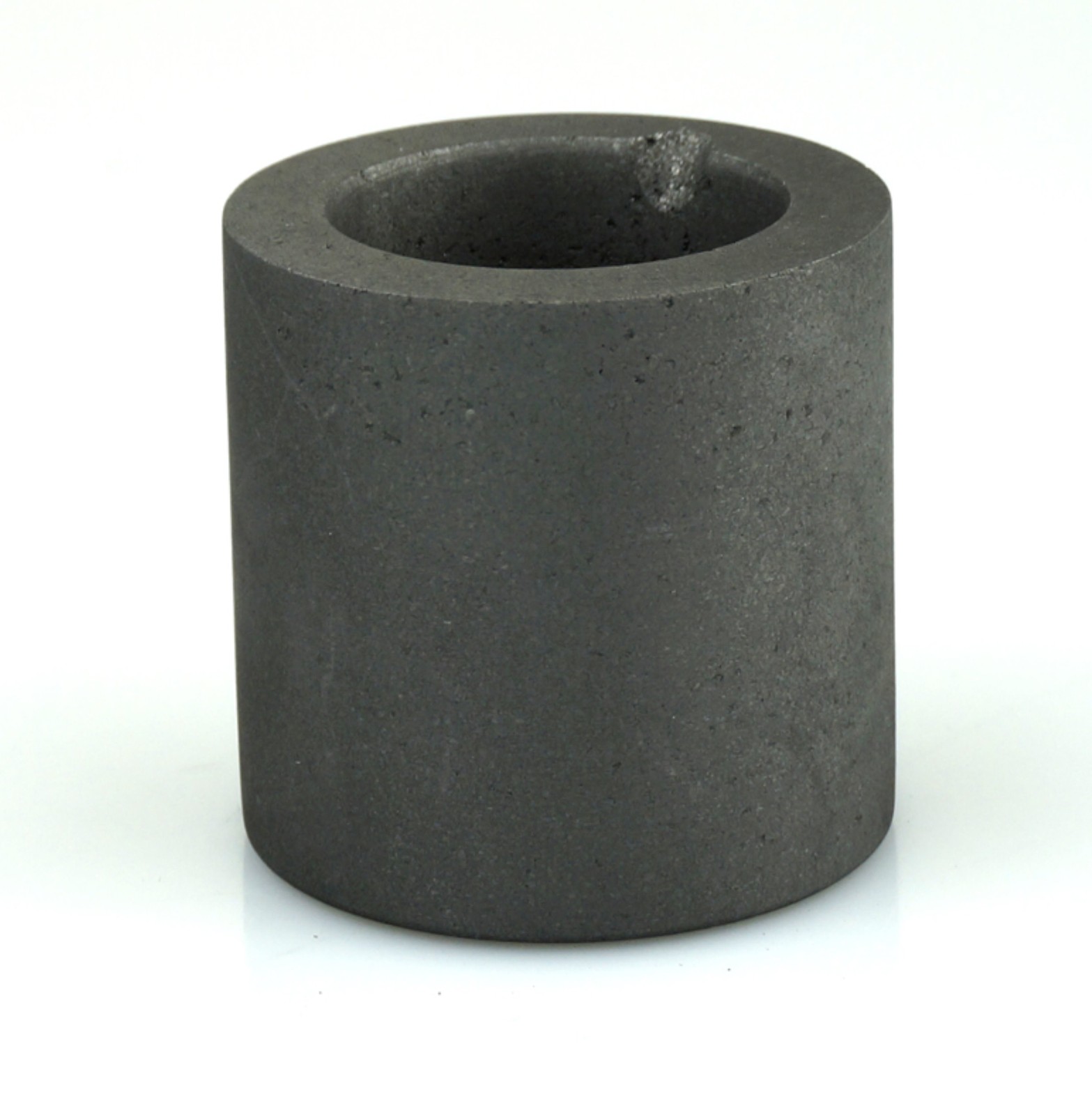 G5 GRAPHITE CRUCIBLE FOR MELTING GOLD SILVER  1-3/4"x1-3/4"