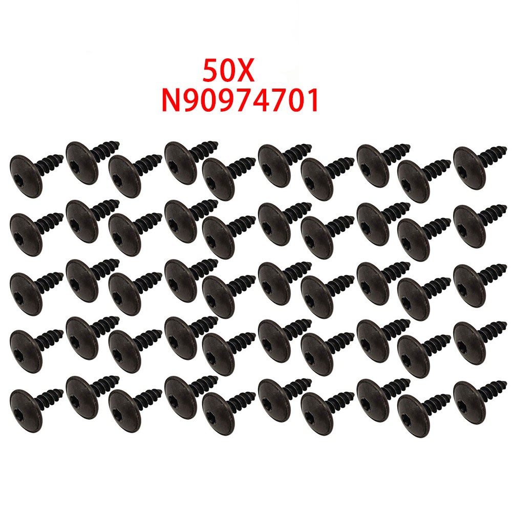 50x screw tapping screw engine protection underride protection for VW N90974701
