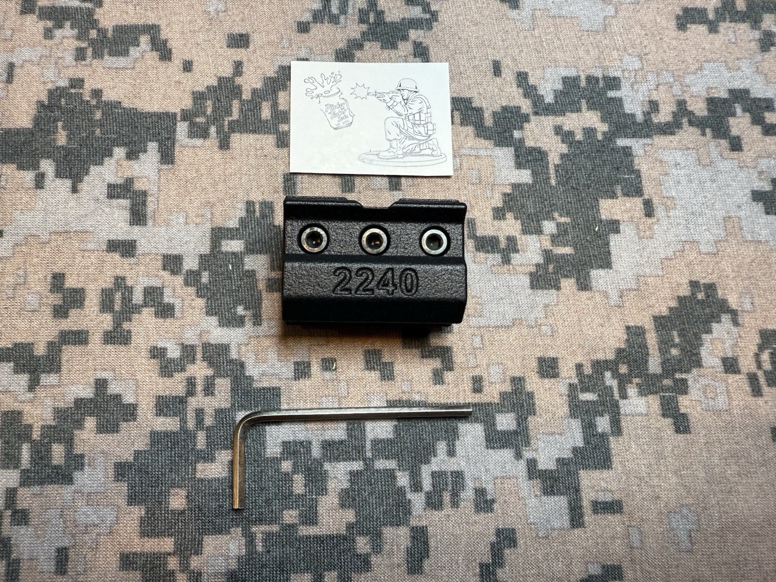 Crosman 2240 Single Mount for 21mm Picatinny and 3/8″ Dovetail Optics