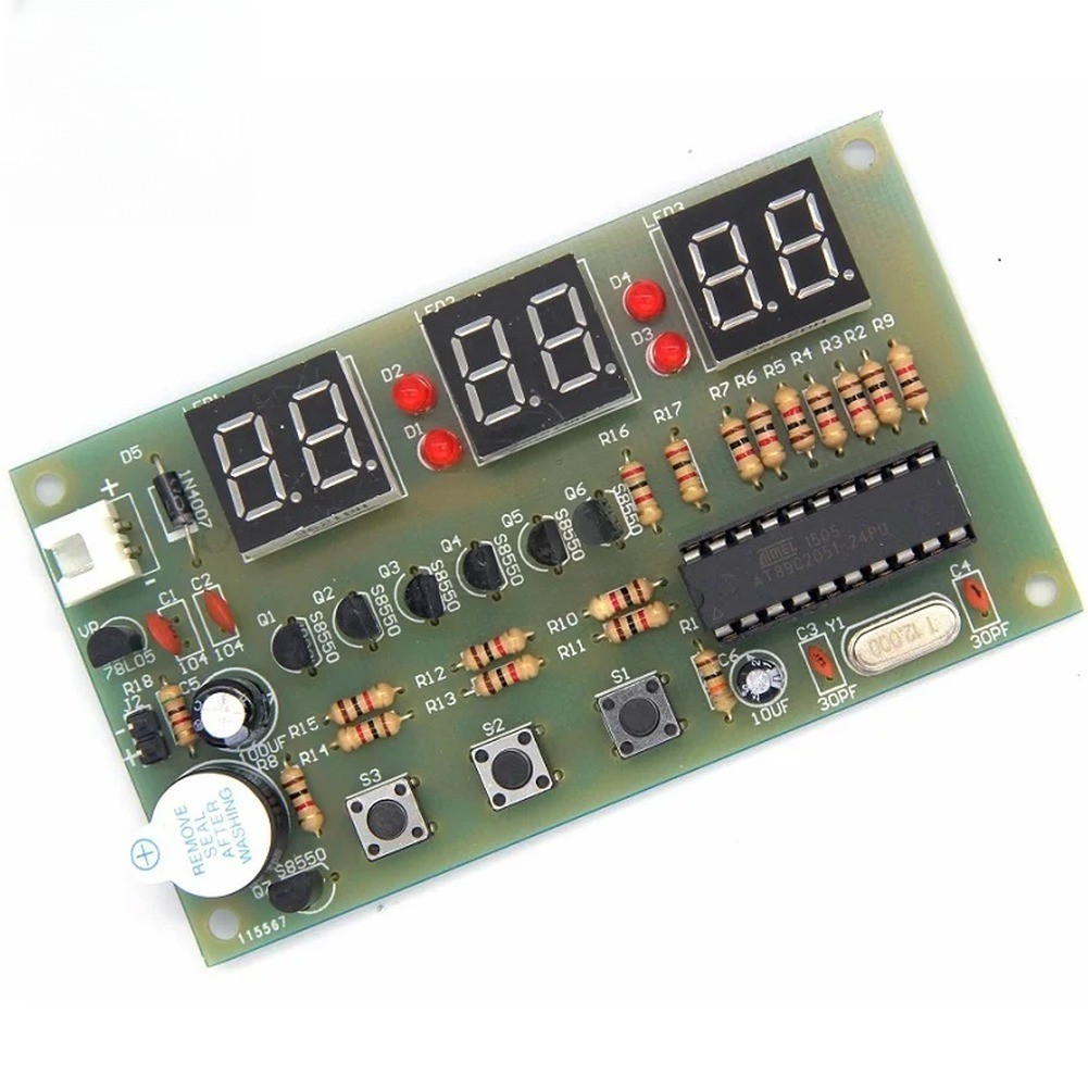 12V Digital Clock Stopwatch Timer Stopwatch Mode Countdown Mode For Lab Projects