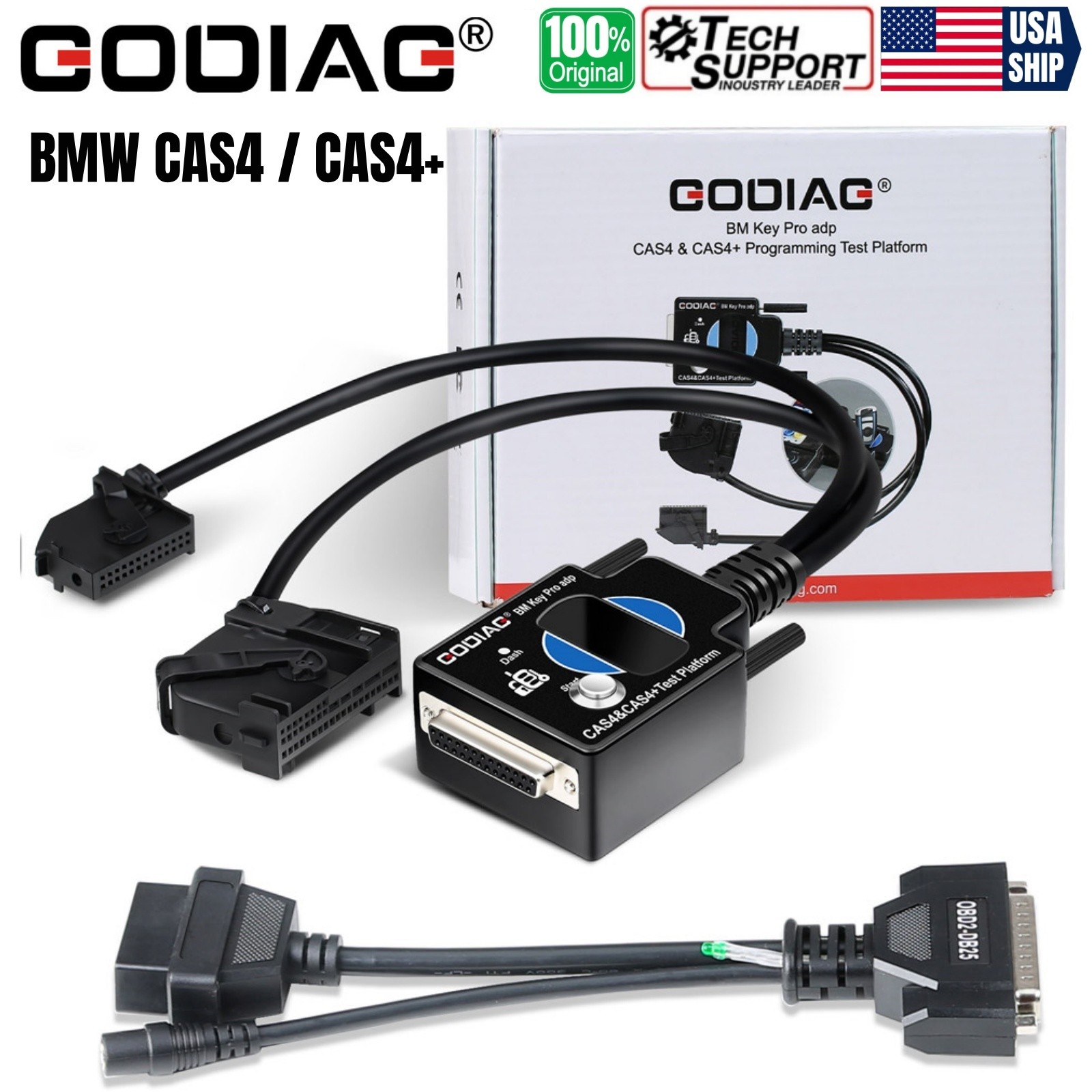 GODIAG Test Platform for BMW CAS4/CAS4+ Progarmmer Support All Keys Lost/Add Key