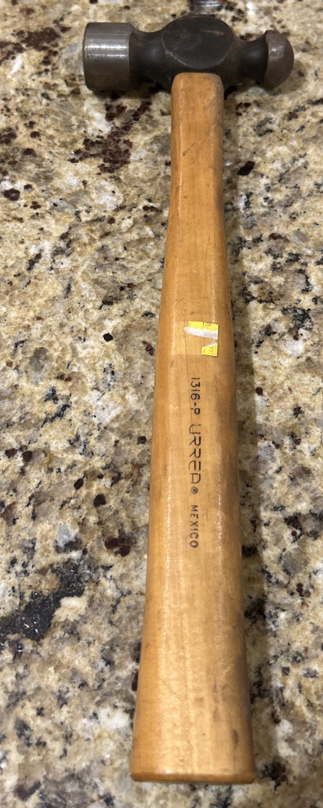 URREA Ball Pein Hammer - 16oz HAMMER MODEL 1316-P MEXICO