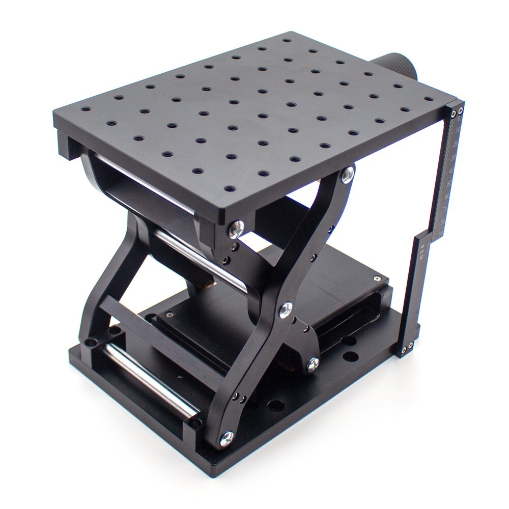 HTZ210 Z-Axis Lifting Table Manual Fine-Tuning Platform Lab Displacement Slide