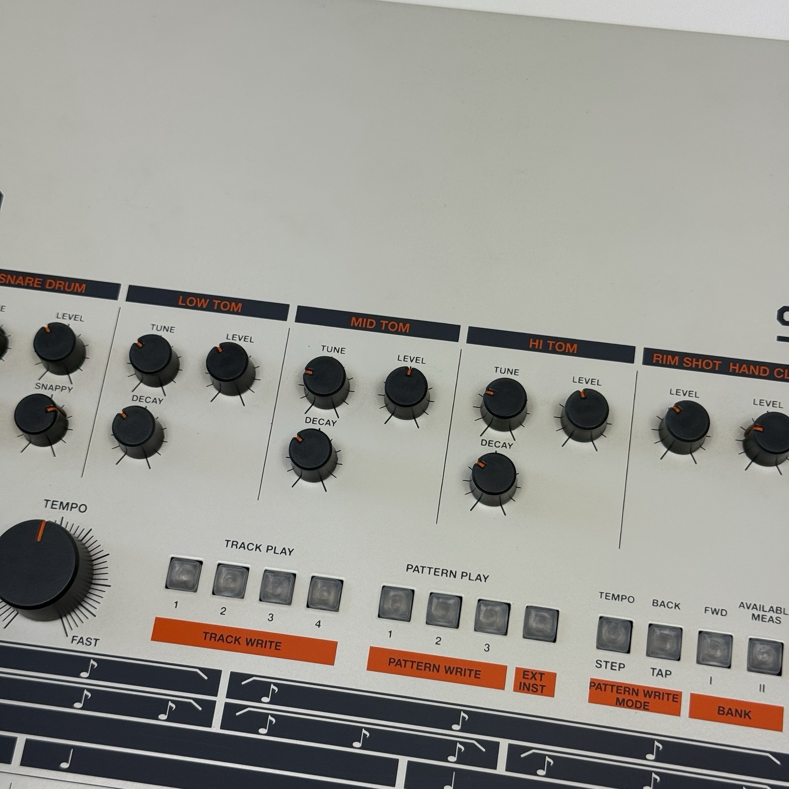 Steda Electronics SR-909 Analog Drum Machine TR-909 Clone Tested Works Excellent