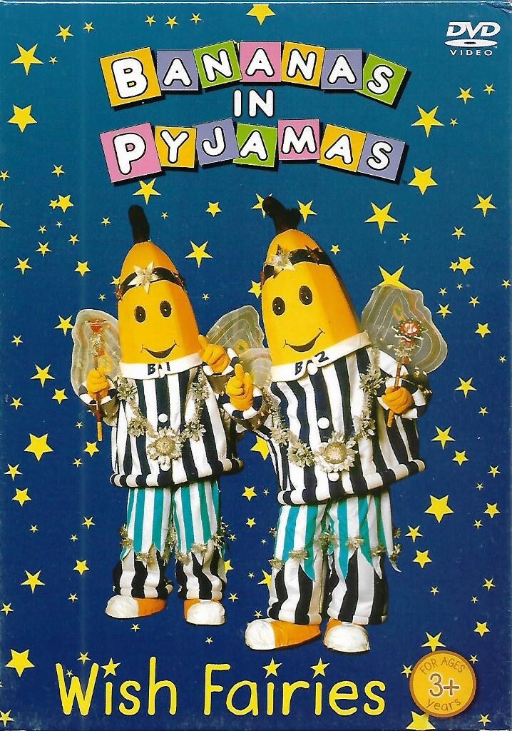 Bananas In Pyjamas DVD Wish Fairies Australia Children TV Series Free Ship