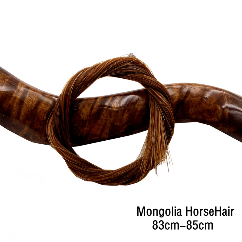 1 hanks of natural Brown color mongolia bow hair horse hairs, Don't ship to US