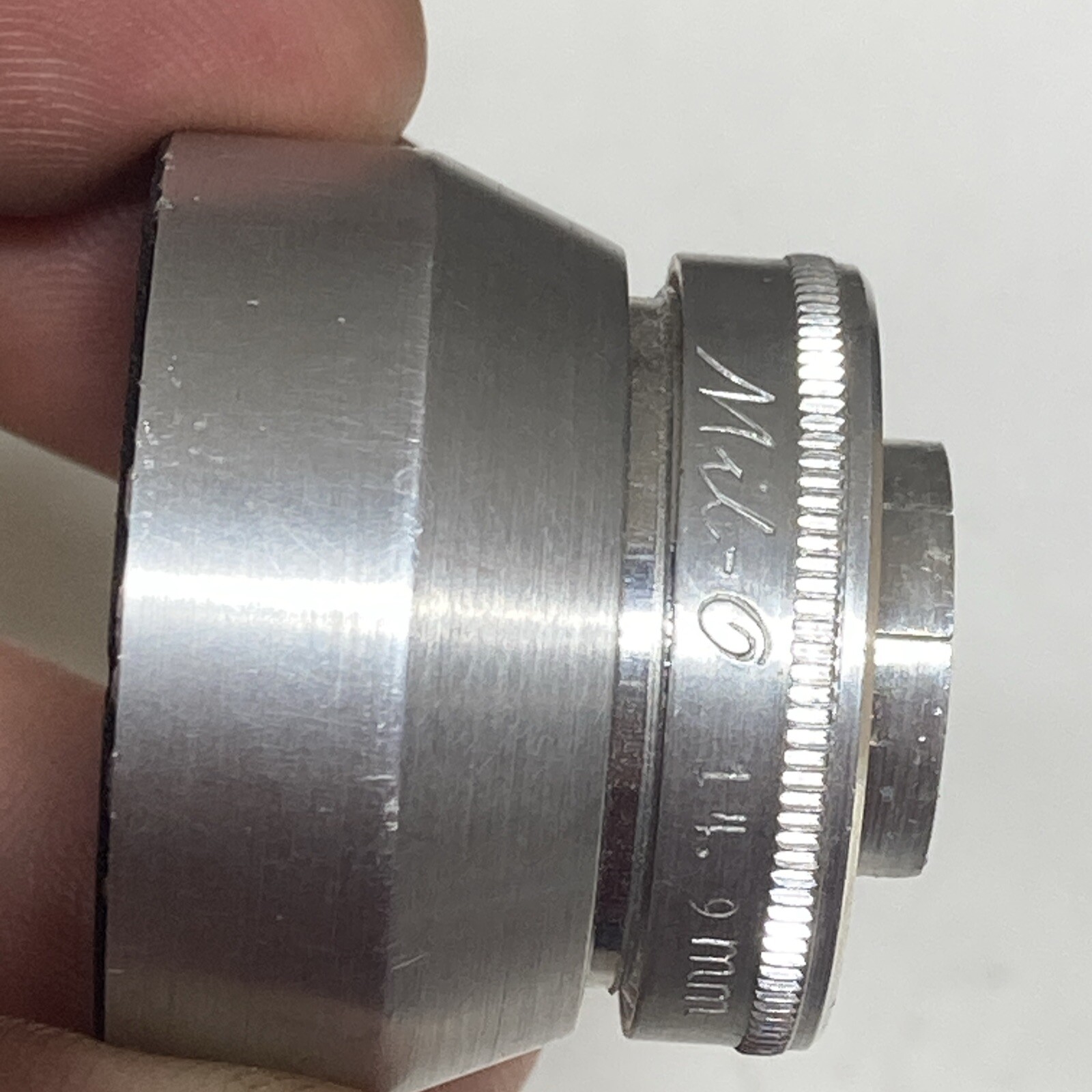 VTG Milo Mil-o 14.9mm Filter Adapter Holder W/ Eyepiece & Glass Orange Filter
