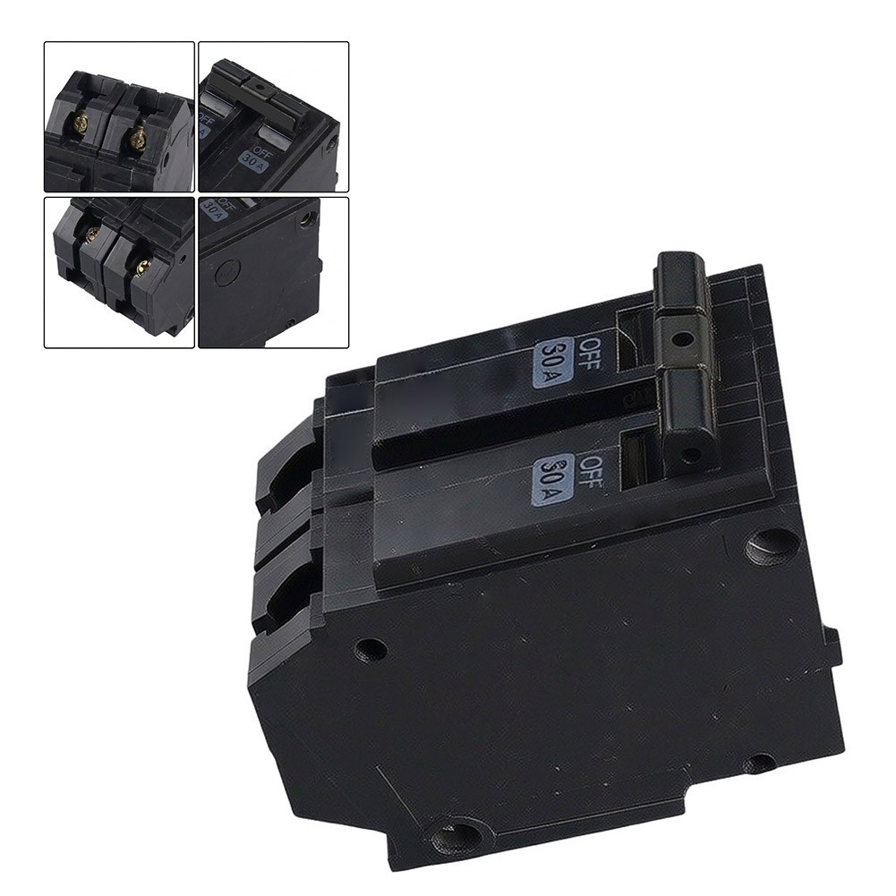 2 Pole Miniature for Circuit Breaker 20A 30A 50A 60A for Neutral and Live Wire