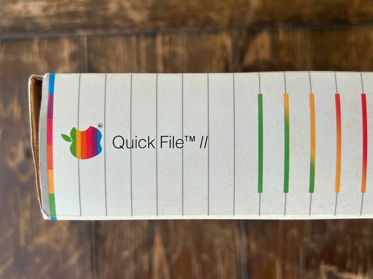 Apple II Quick File II Software with Disks. Manuals. Box. 1982 year
