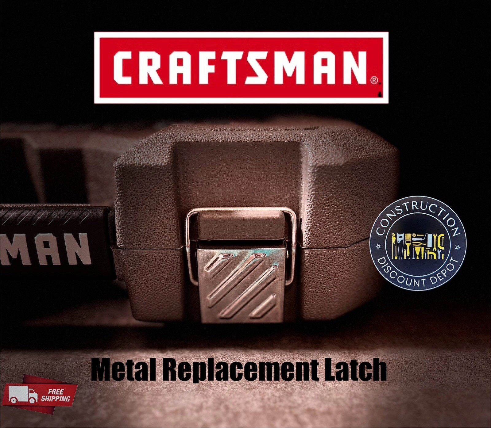 Craftsman Metal Tool Case Replacement Clip Latch Fastener Chrome