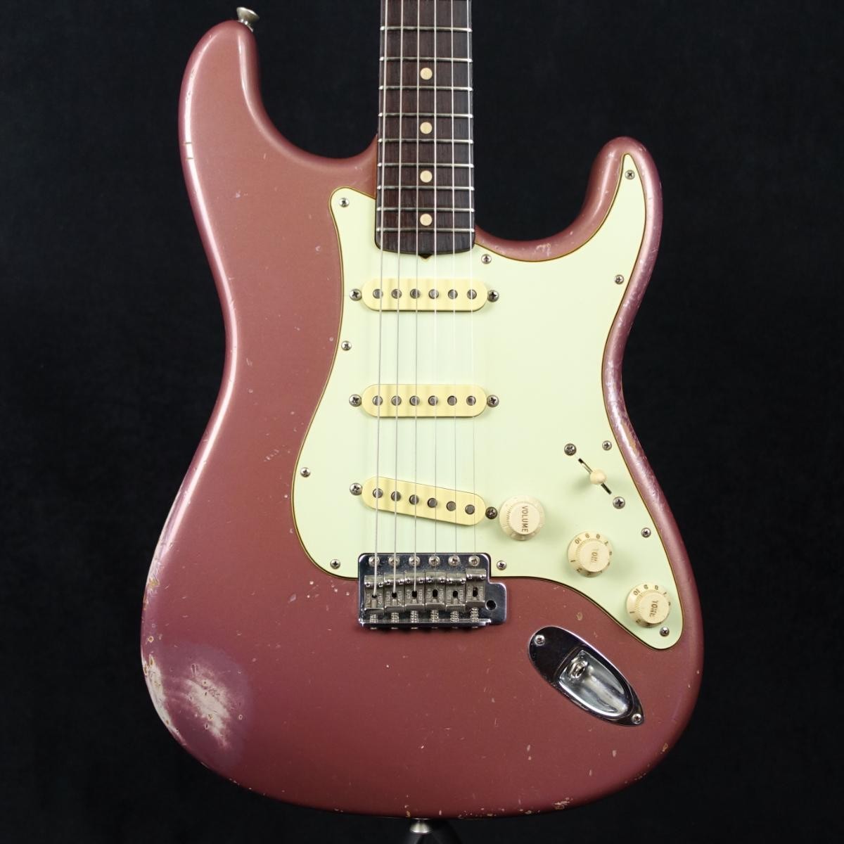 Fender Custom Shop 1960 Stratocaster Relic Burgundy Mist 2010 Electric Guitar