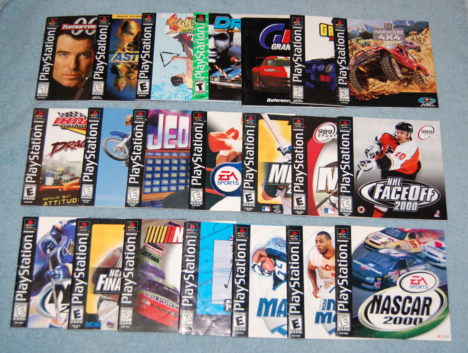 IHRA Motorsports Drag Racing Sony Playstation 1 (PS1) (Manual Only)