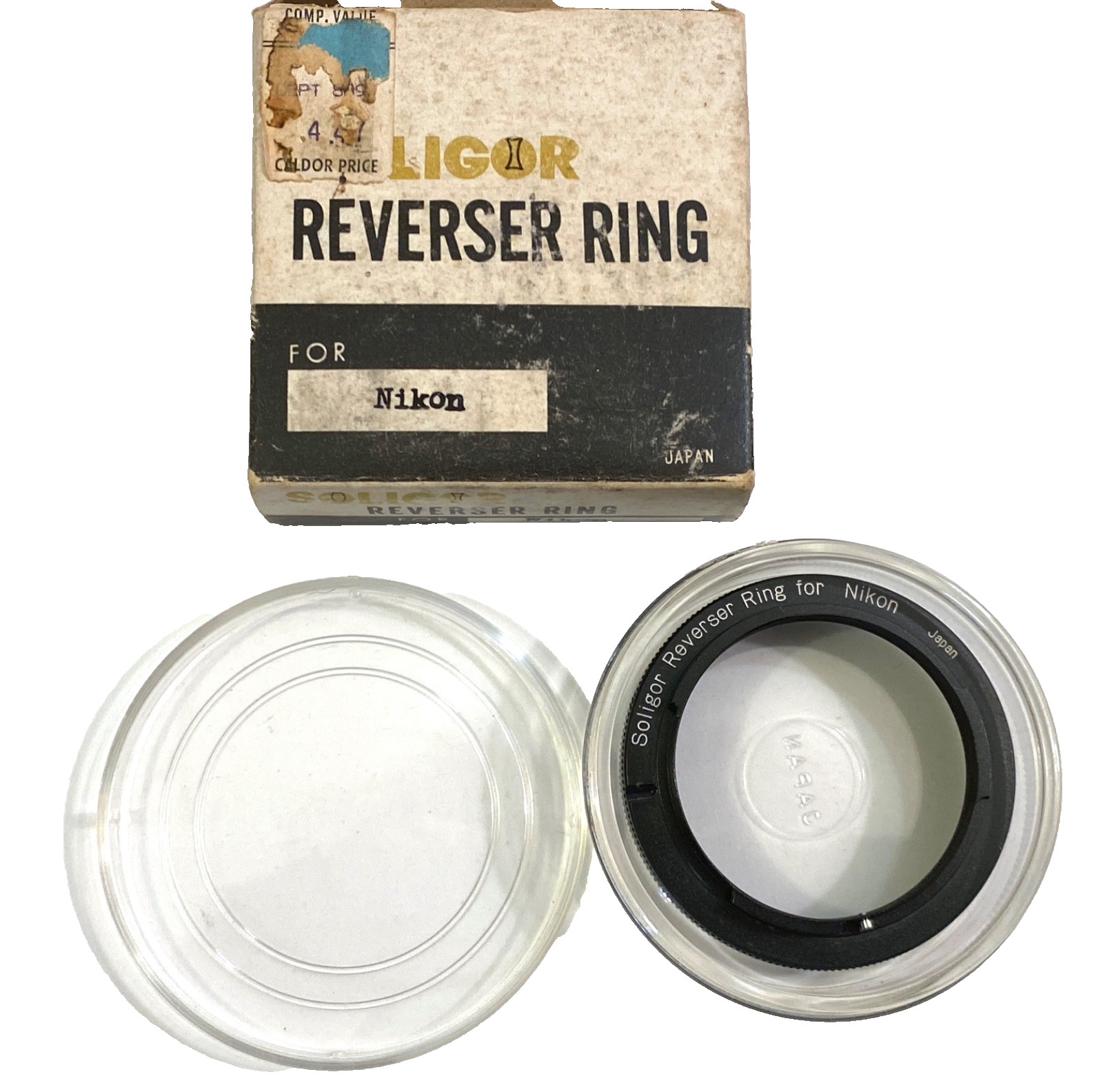 Vintage Soligor Reverser Ring Adapter for Nikon Cameras