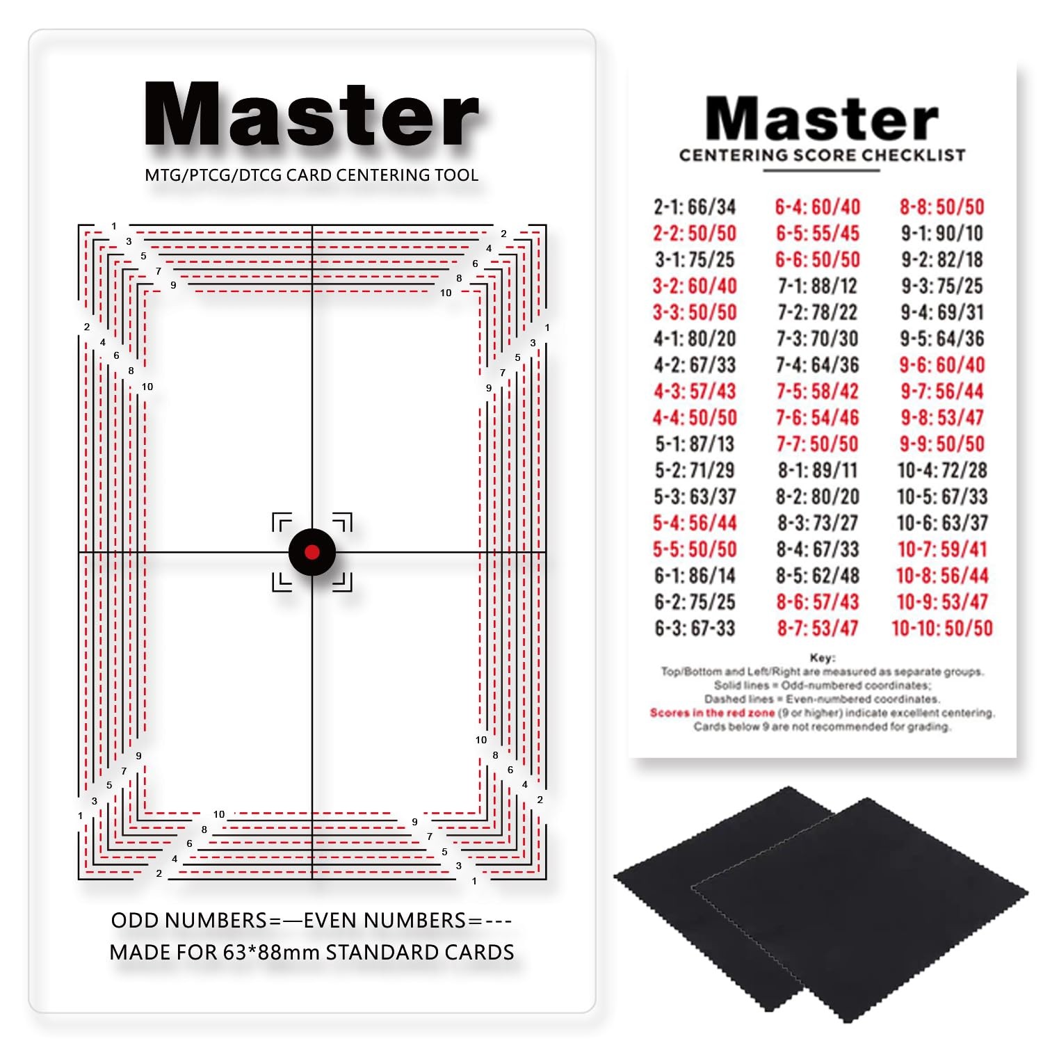 Card Centering Grading Tool for PSA, Graded Submissions Center...