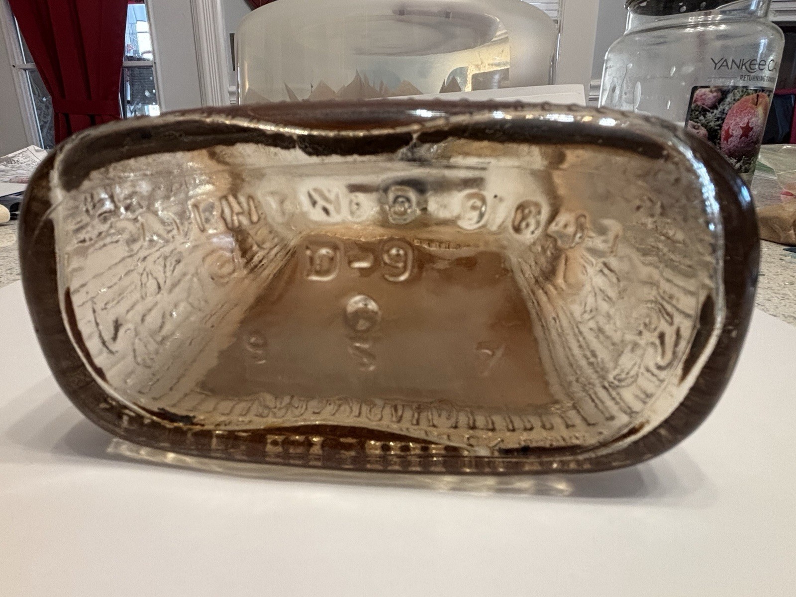 Golden Wedding 1 Quart Rye Bottle